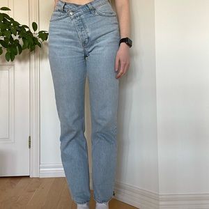 Criss cross abercrombie dad jean